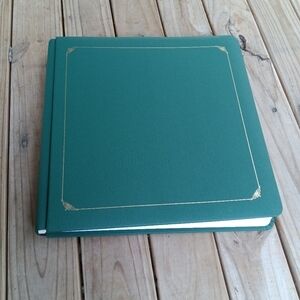 Creative Memories 12x12 Hunter Green Photo Album with Pages Scrapbook Keepsake